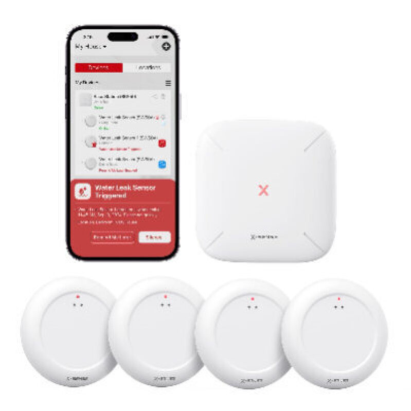 Smart Wi-Fi Water Leak Detector Kit: Comprehensive Home Safety Solution