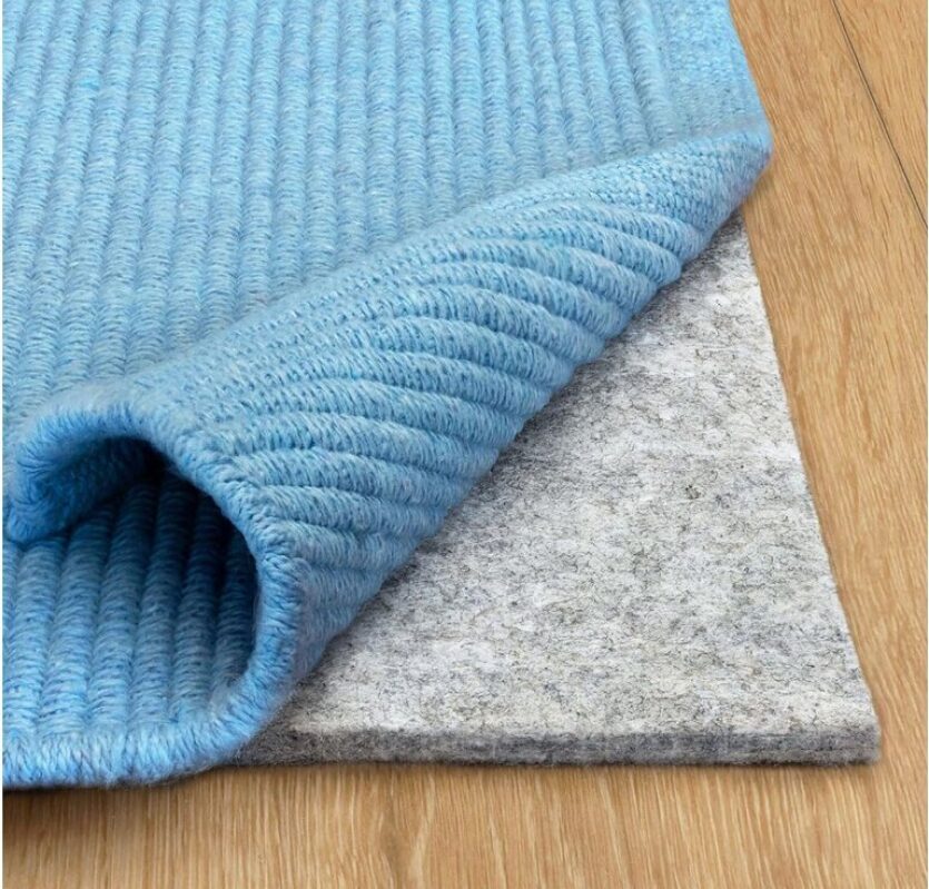 RUGPADUSA Basics Carpet Pad - 8x10 ft, 1/4 Inch Thick, 100% Felt, $64.95