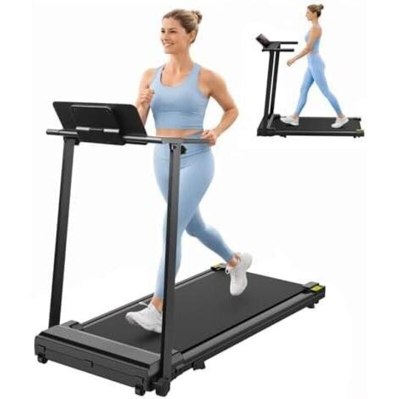 50% Off: Silent 2.5HP Foldable Treadmill - Compact, Quiet, and Powerful