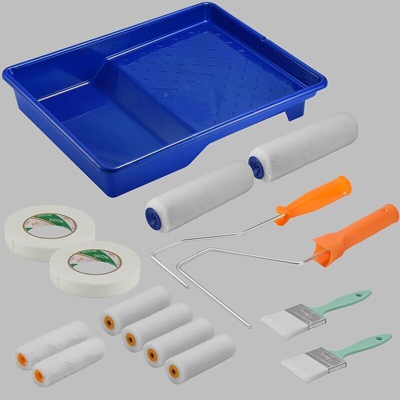 Toquhon Paint Roller Set YQS-15 - Comprehensive Painting Kit for All Your Projects
