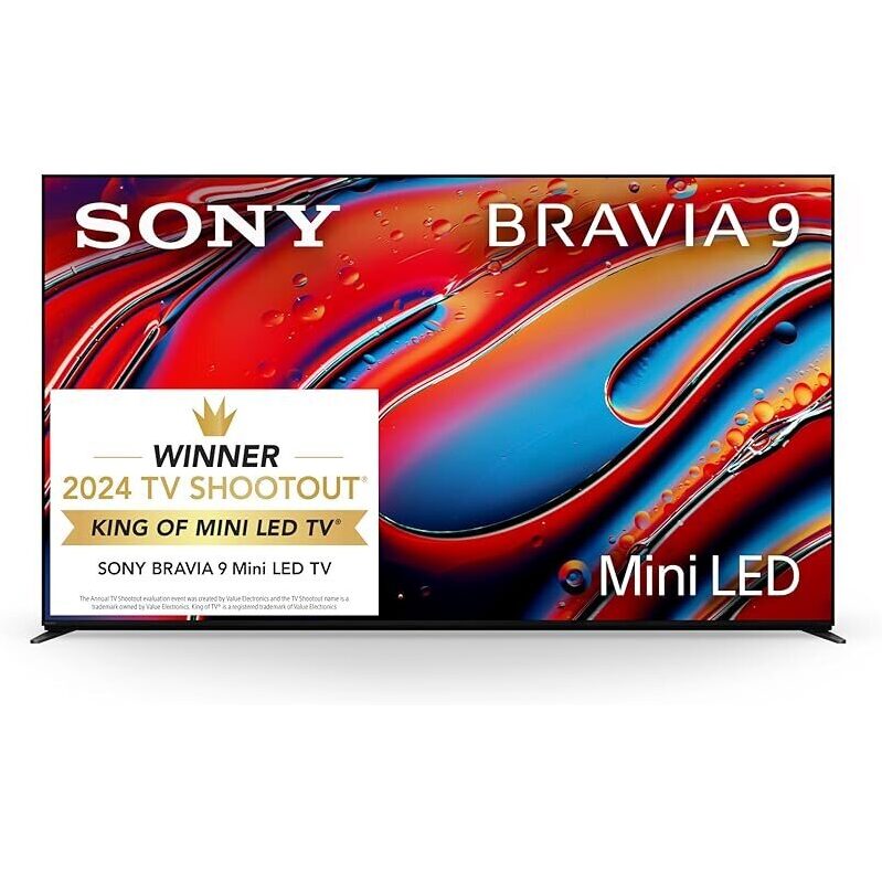 Sony BRAVIA 9 K-75XR90 75-in Mini LED QLED 4K Smart Google TV