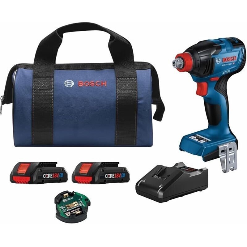 Bosch 18V 2-in-1 Bit/Socket Impact Driver/Wrench Kit - Power and Precision