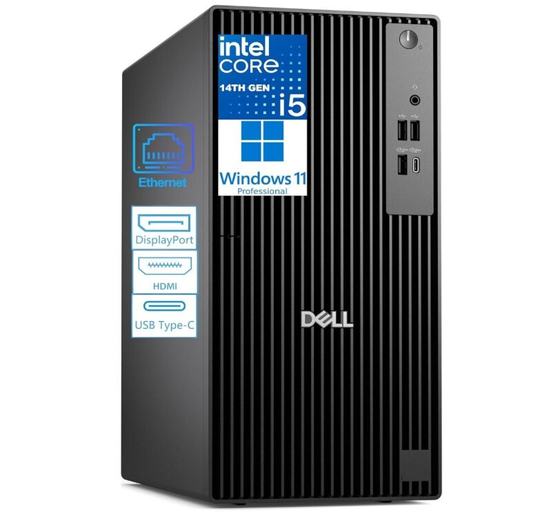 Dell OptiPlex Tower Desktop with Intel i5-14500 vPro, 32GB, 1TB SSD - Only $999.99