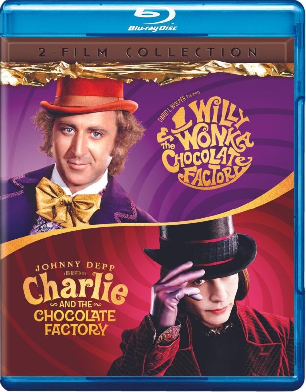 Willy Wonka & The Chocolate Factory / Charlie & The Chocolate Factory Blu-ray Collection