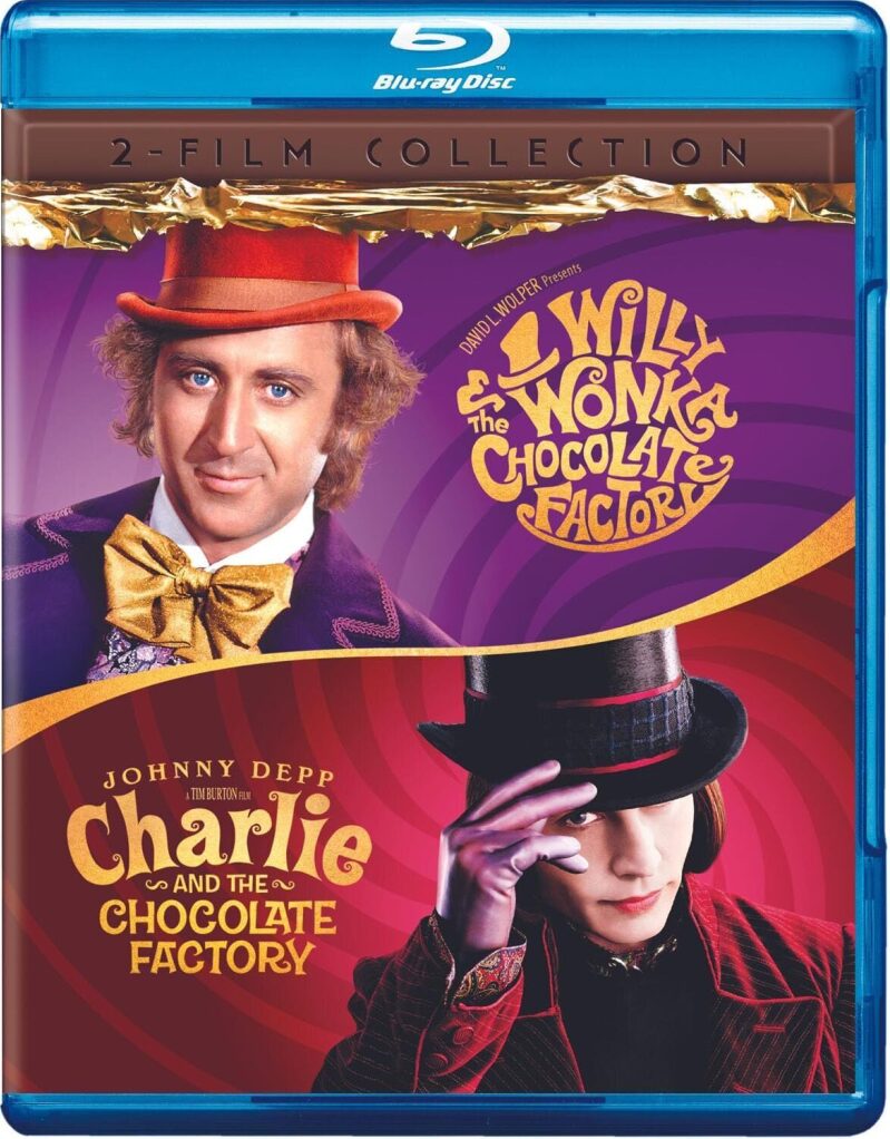 Willy Wonka & The Chocolate Factory / Charlie & The Chocolate Factory Blu-ray Collection