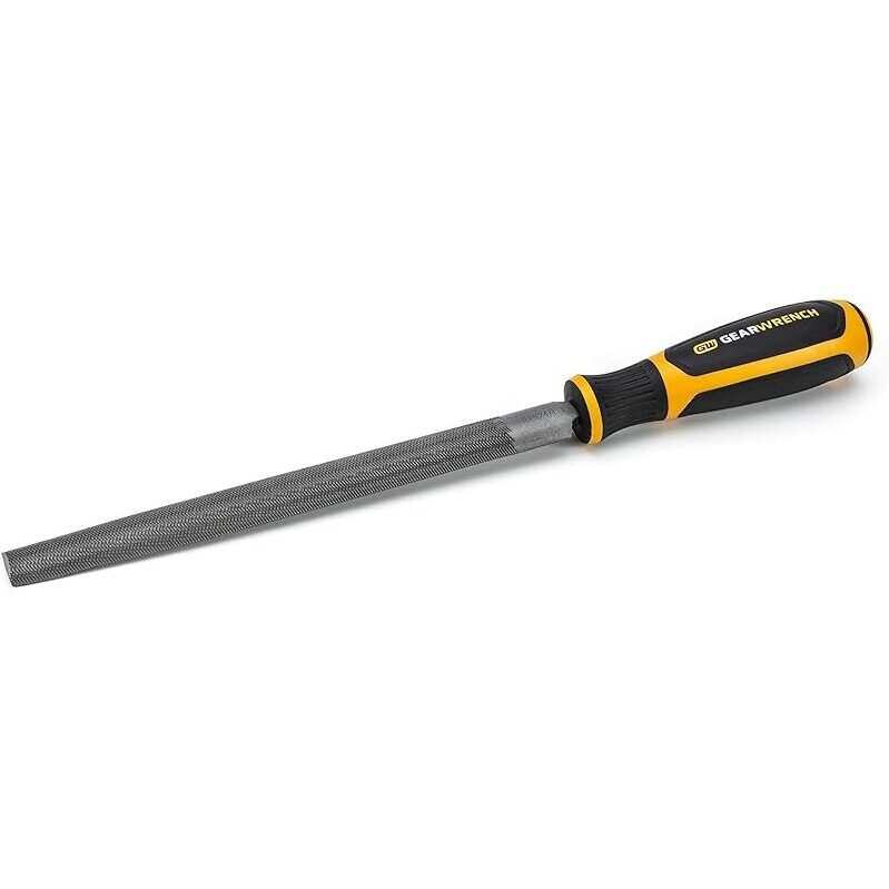 GEARWRENCH 8-inch Half Round Bastard File: Precision and Durability in Every Stroke