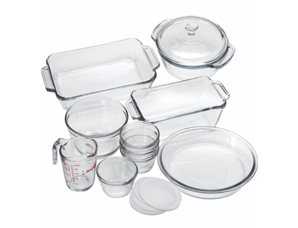 Anchor Hocking Glass Bakeware Set - 15 Pieces at $29.93