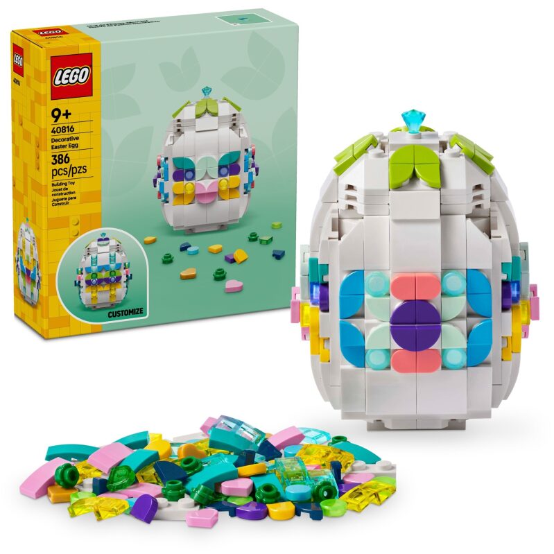 LEGO Decorative Easter Egg Building Toy - 386 Pieces