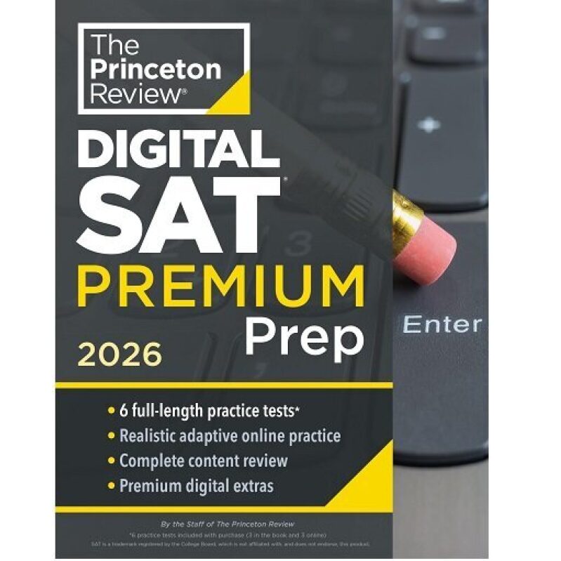 Princeton Review SAT Premium Prep, 2026 Prep Book - 43% Off