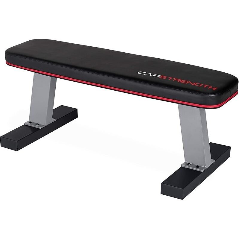 CAP Strength Heavy Duty Flat Bench - Ultimate Home Gym Accessory