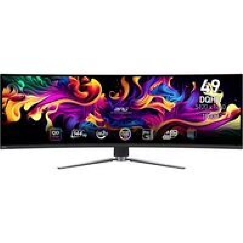 MSI 49-in QD-OLED Curved Monitor 491CQP - Ultimate Gaming Experience