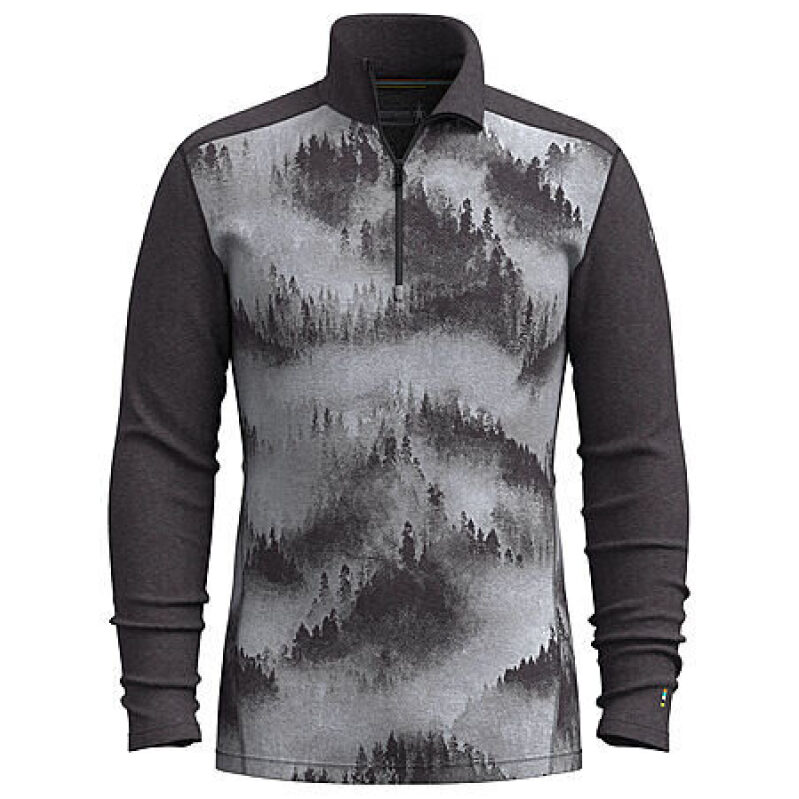 Smartwool Men's Thermal Merino Wool Base Layer Quarter Zip Shirt