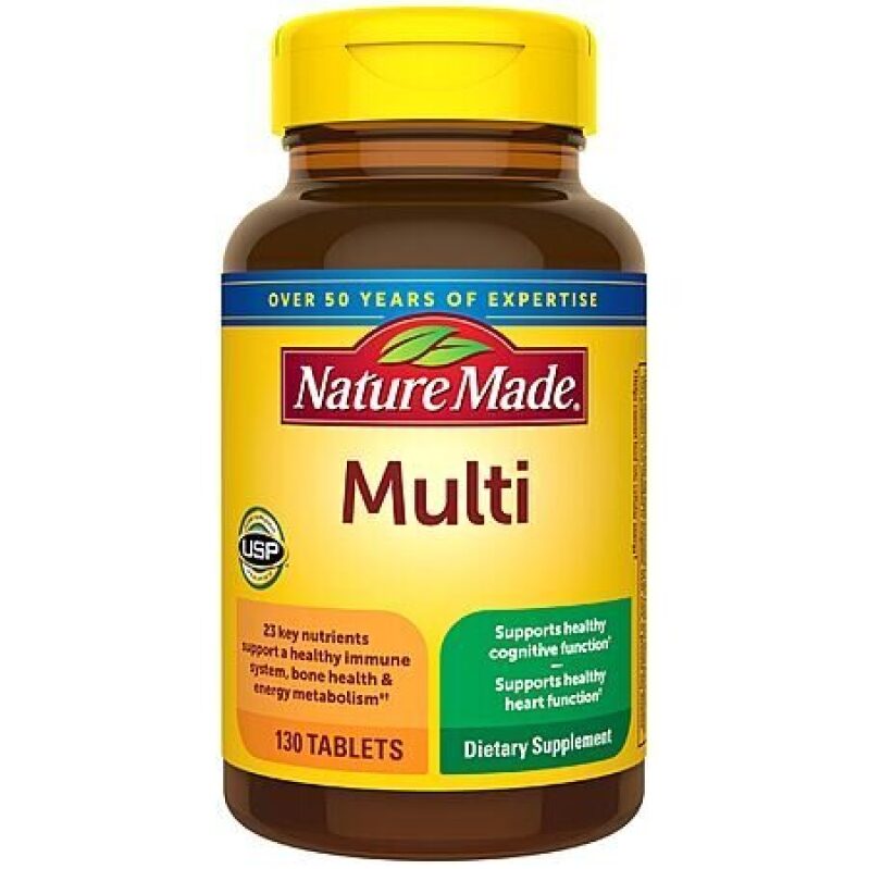 Affordable 130-Count Nature Made Multivitamin Tablets with Iron on Sale