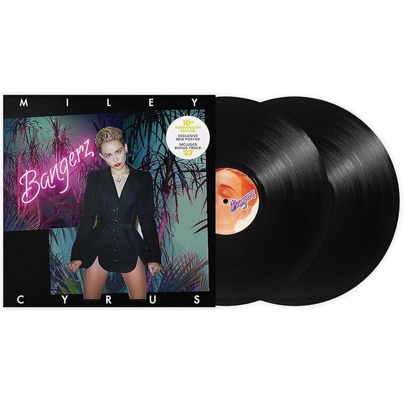 Miley Cyrus: Bangerz 10th Anniversary Edition 2-LP Vinyl - Relive the Hits