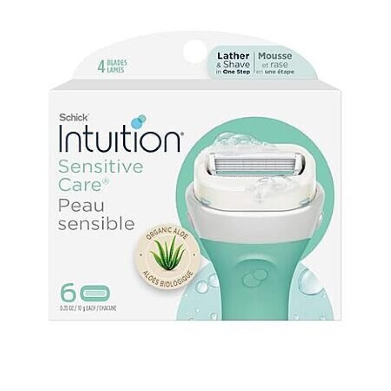 Affordable Schick Intuition Razor Blades Refill (Organic Aloe) - Deal Alert