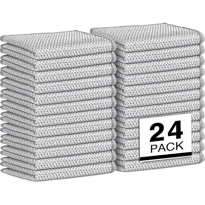 AIDEA Non Scratch Wire Dishcloth 24-Pack: Durable, Efficient Dishwashing