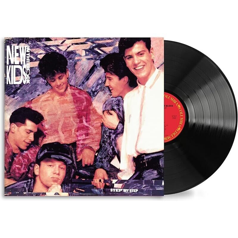 Step By Step Vinyl Record - New Kids On The Block 4th Studio Album