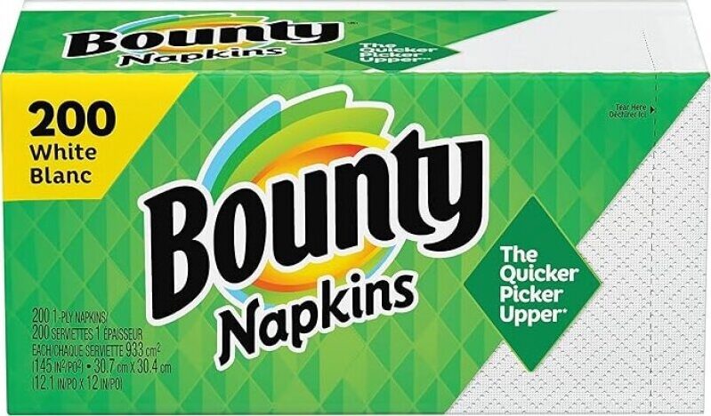 Bounty Paper Napkins - Premium Quality, Great Value
