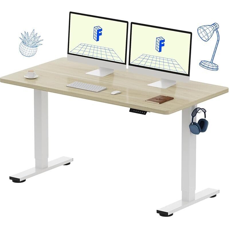 FLEXISPOT EN1 One-Piece Standing Desk: Ideal for Home Office and Creative Studios