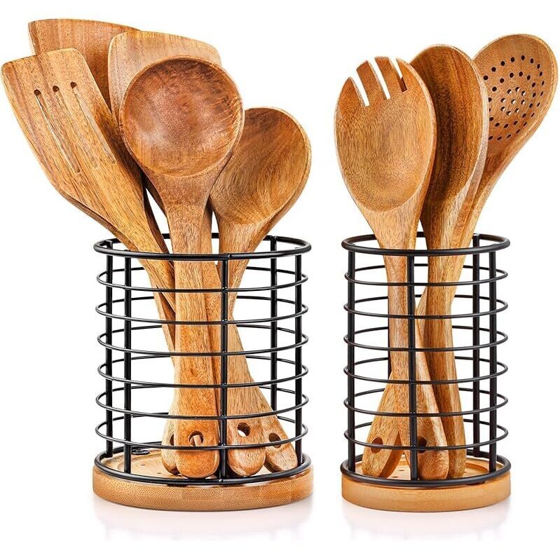 Efficient and Stylish 2-Piece Utensil Holders by Hunnycook
