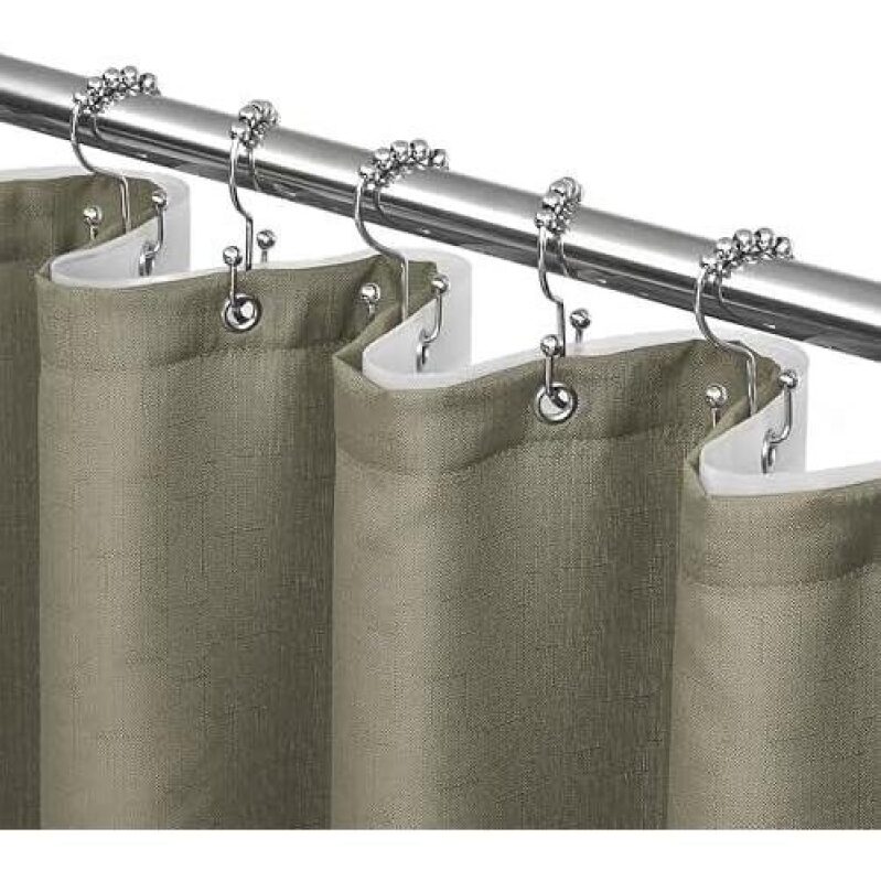 Waterproof Shower Curtain Set - 52% Off