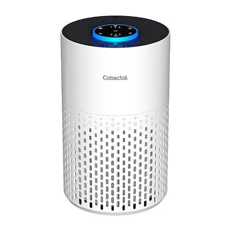 Cobectal Air Cleaner with H14 True HEPA 3-in-1 Filter for Bedroom Home