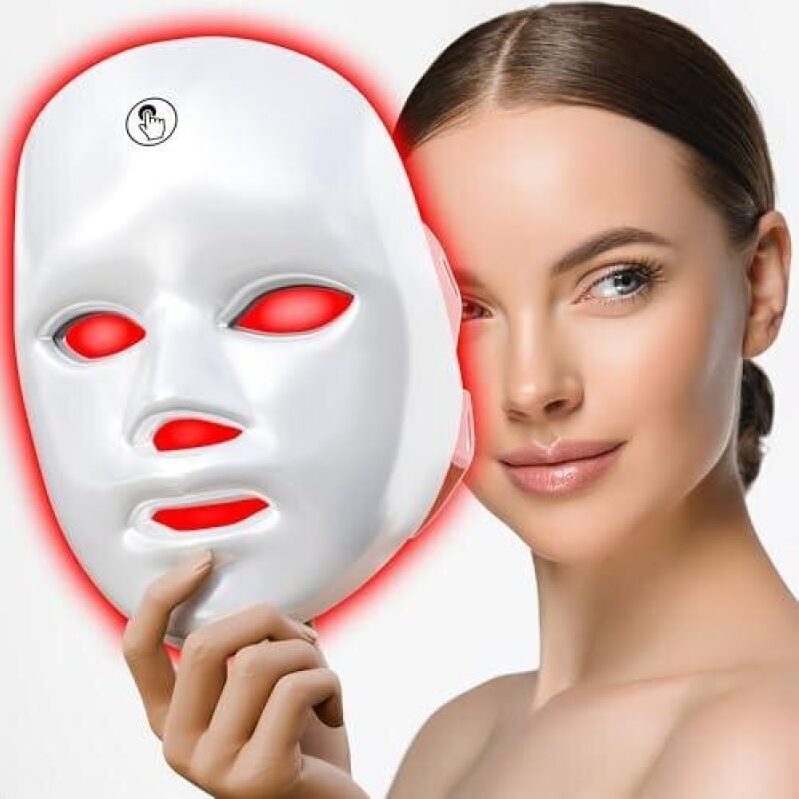 七色 LED Red Light Mask - 50% OFF