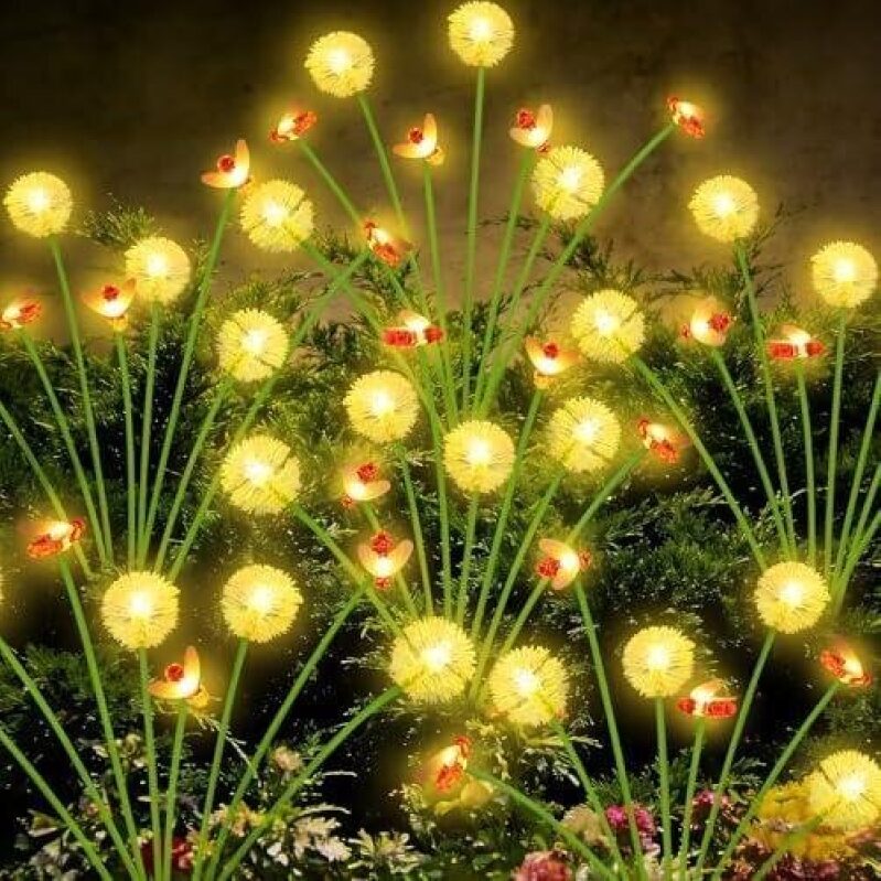 Solar Garden Lights Outdoor - 50% OFF