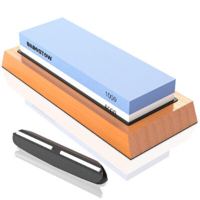 Premium BABOSTOW Sharpening Stone Set - 1000/6000 Grit for All Knives