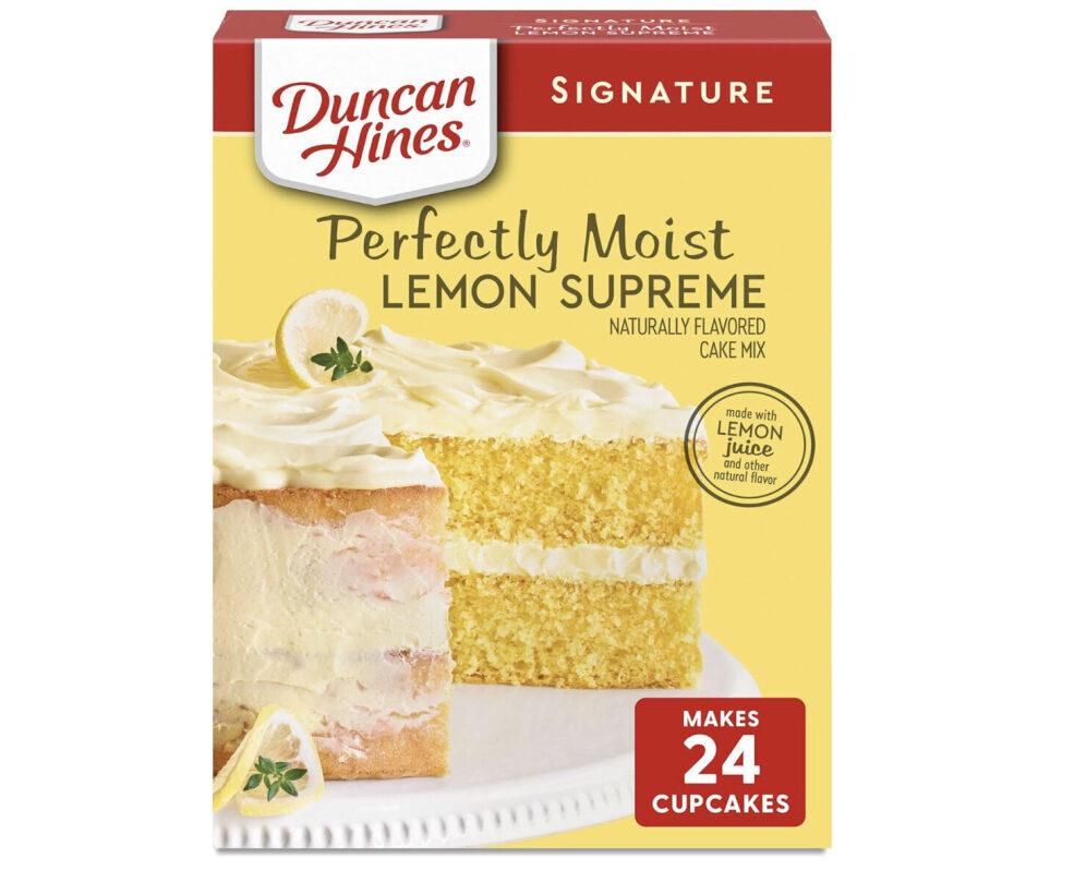 Duncan Hines Signature Perfectly Moist Lemon Supreme Cake Mix