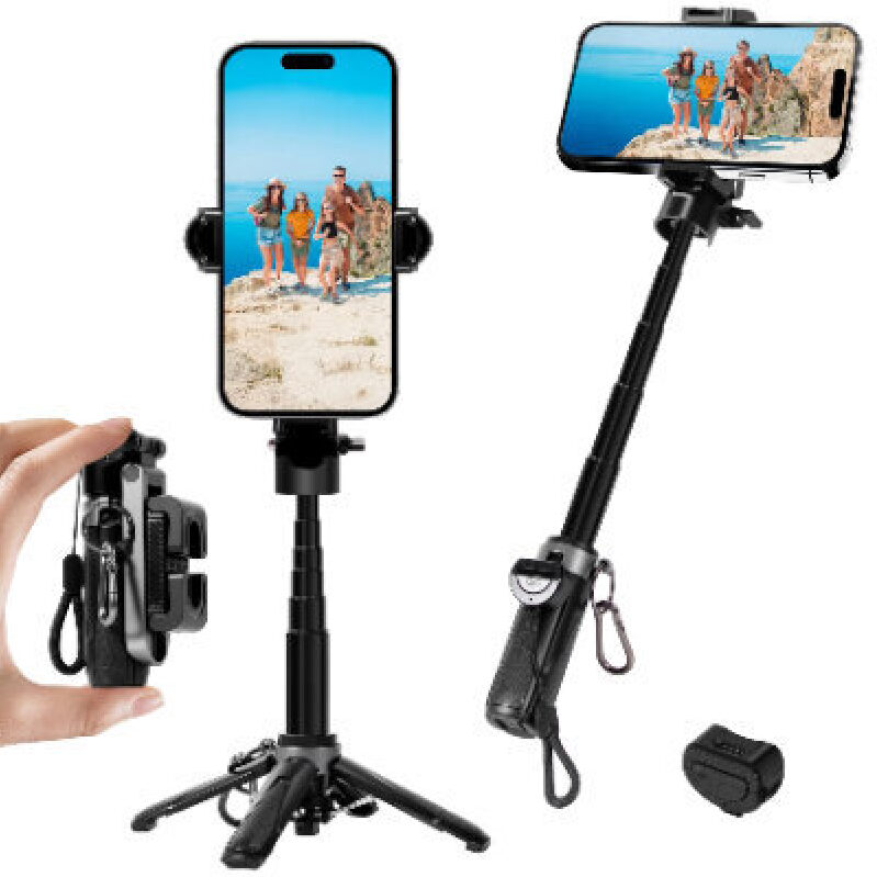 Versatile Mini Tripod for Smartphones and Cameras
