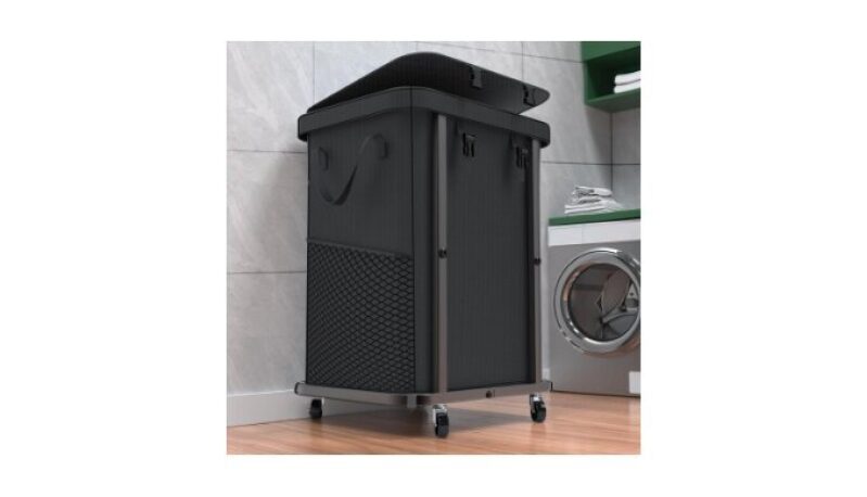 40 Gal(150L) High Grade Large Laundry Basket with Wheels