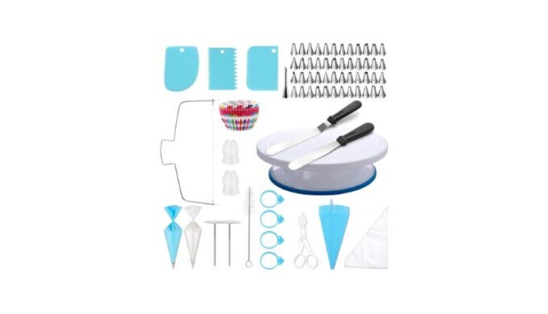 222 PCS Cake Decorating Kit - Ideal for Baking Enthusiasts
