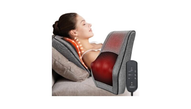 Boriwat Back Massager with Heat: Ultimate Comfort for Neck and Back