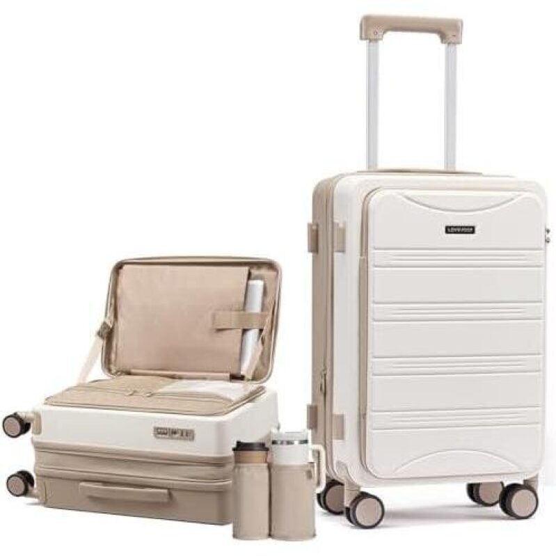 LOVEVOOK Luggage: Smart, Compact, 50% Off