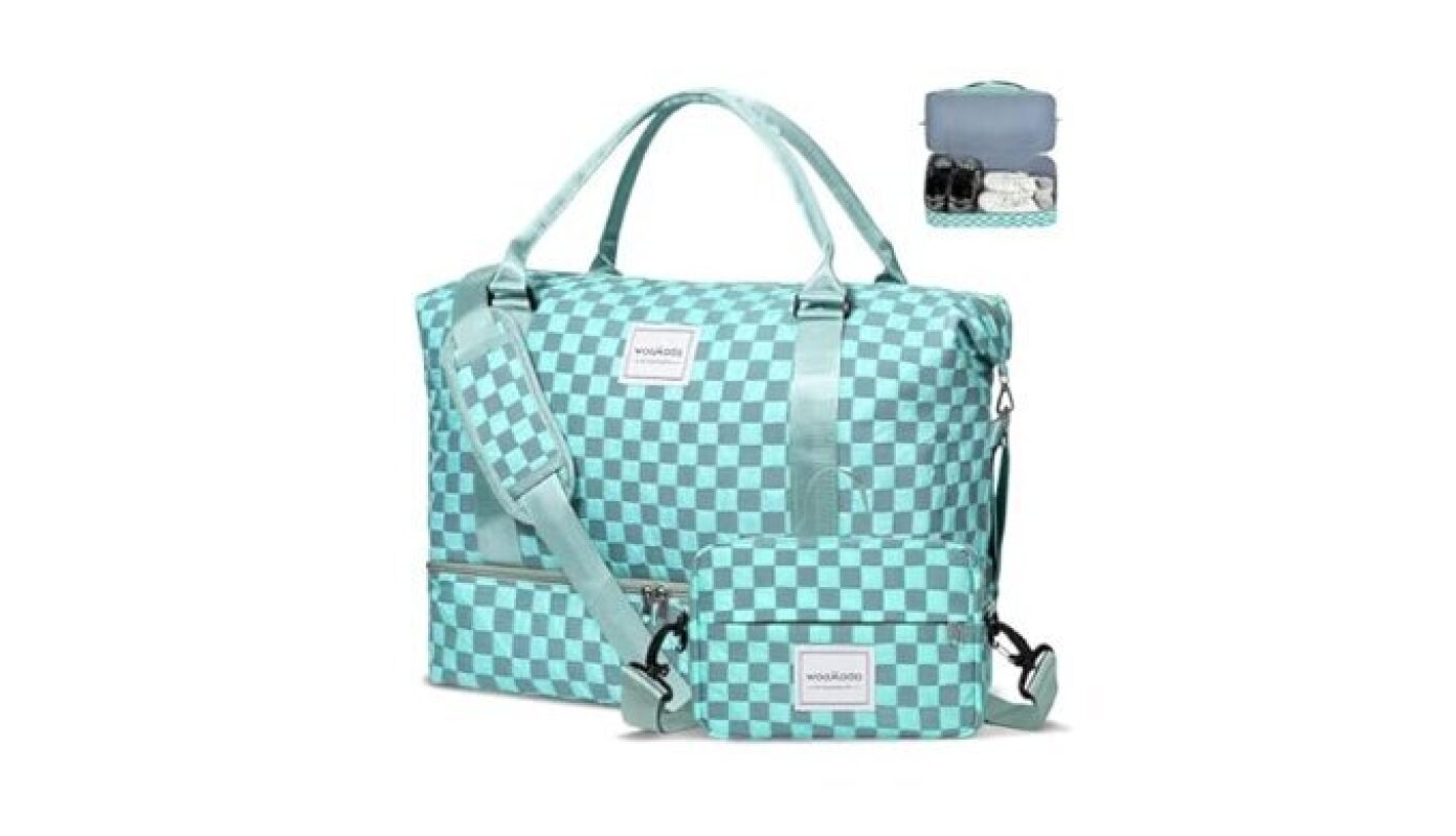 Weekender Bags with Shoes Compartment - 2 Pack