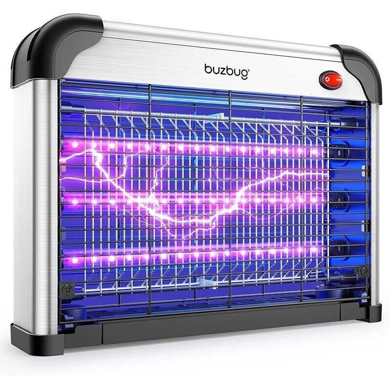 High-Voltage Indoor LED Bug Zapper - Effective Insect Control