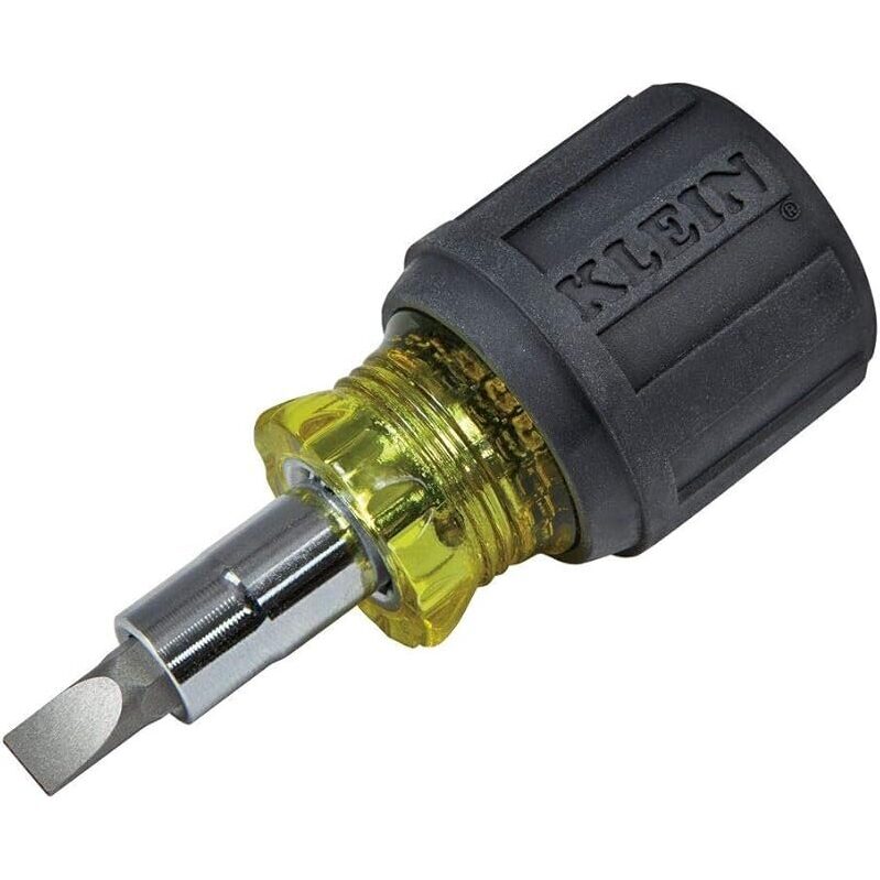 Klein Tools 32561 Multi-Bit Screwdriver / Nut Driver - Versatile and Compact Tool