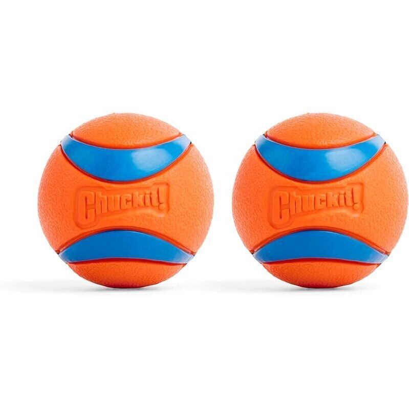 Chuckit! Ultra Ball Dog Toy 2-Pack - Durable, Bouncy, Perfect for Fetch