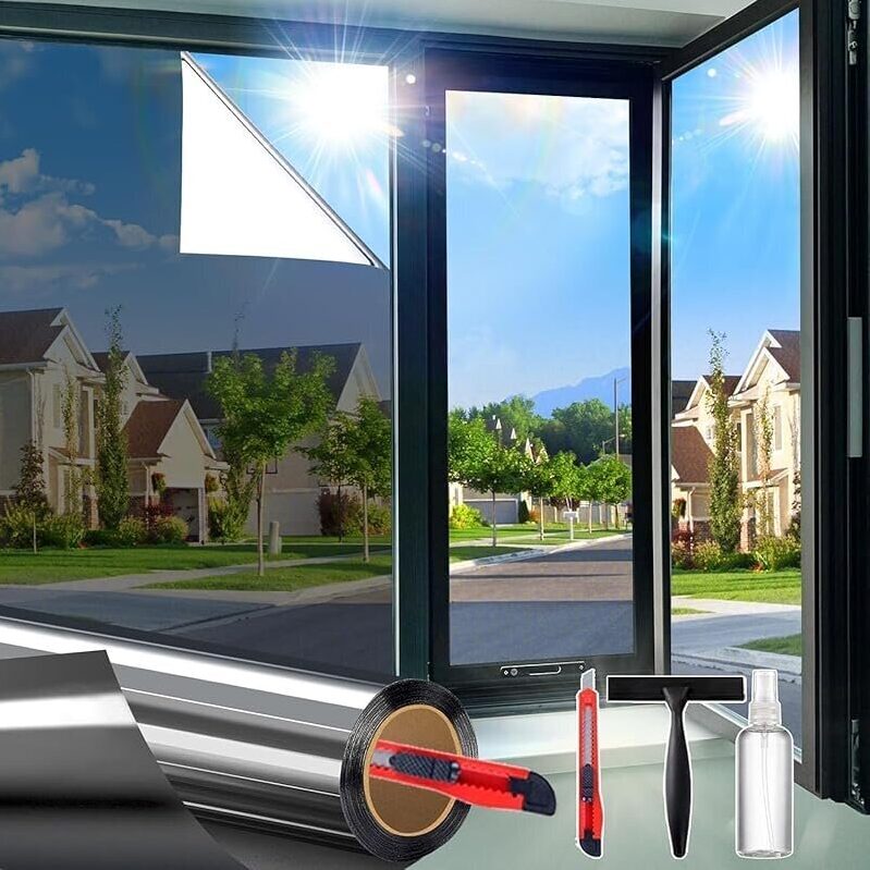 Dwersty One Way Daytime Window Privacy Film - 17.5x78.74 Inches