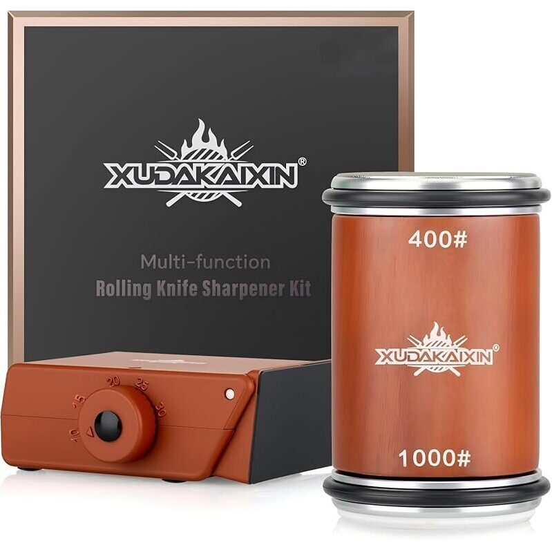 Xudakaixin Rolling Knife Sharpener Kit - Multi-Angle Precision Sharpening