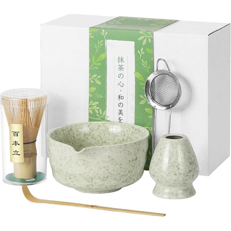 Liyarya Handmade Matcha Whisk Set - Premium Bamboo Artisan Kit