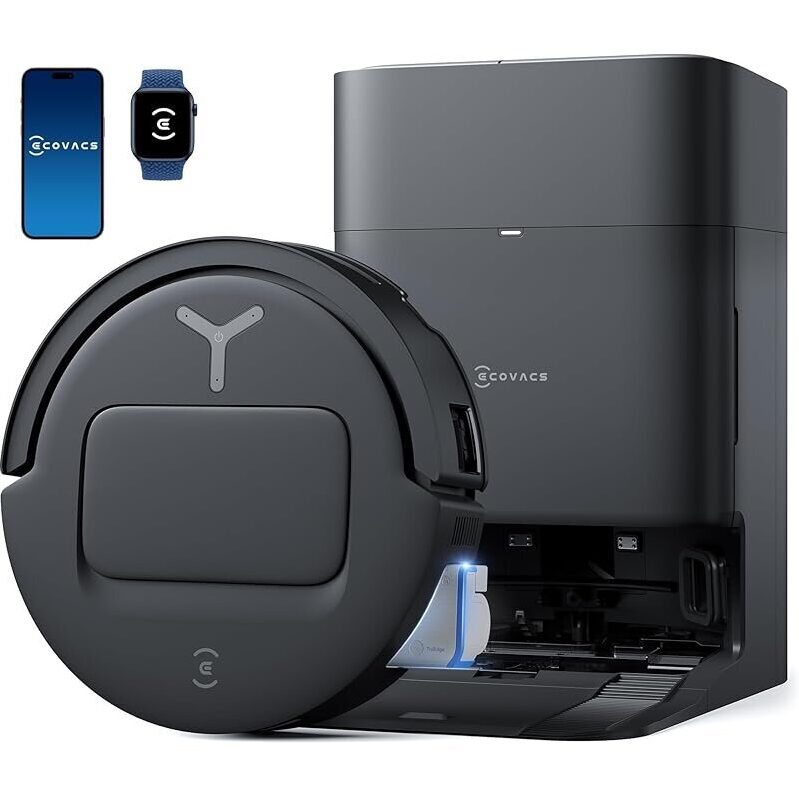 ECOVACS DEEBOT T80 Omni Robot Vacuum and Mop: 18000Pa Suction, Smart Cleaning