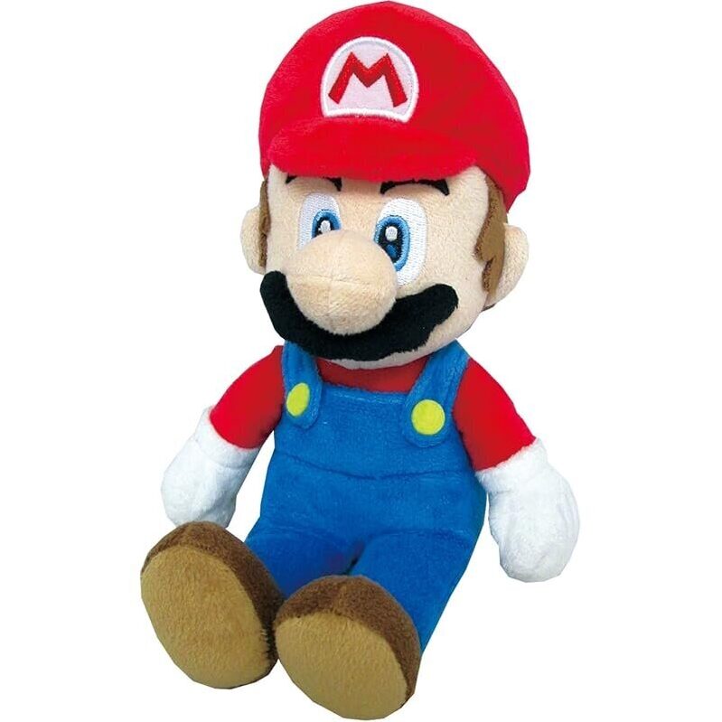 Little Buddy Super Mario All Star 1414 Mario Stuffed Plush 9.5-in