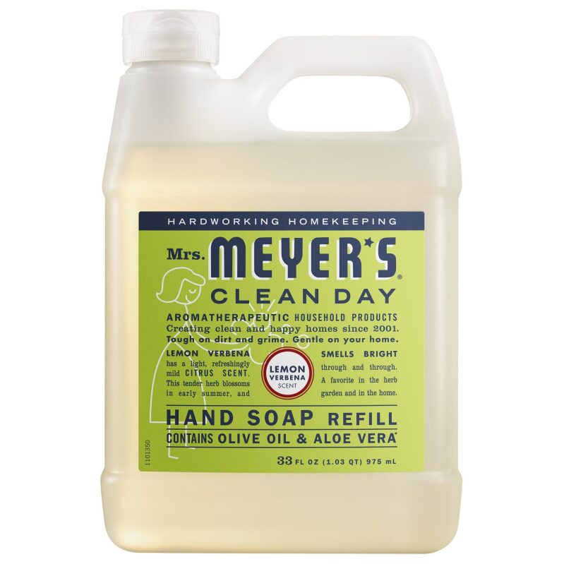Mrs. Meyer's Clean Day Lemon Verbena Hand Soap Refill - 33oz