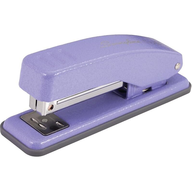 Compact Purple Stapler for Office Use