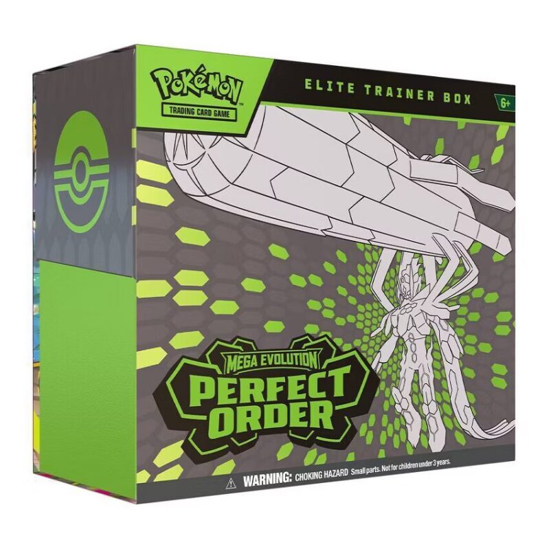 Pokemon TCG: Mega Evolution Perfect Order Elite Trainer Box - Mega Zygarde ex