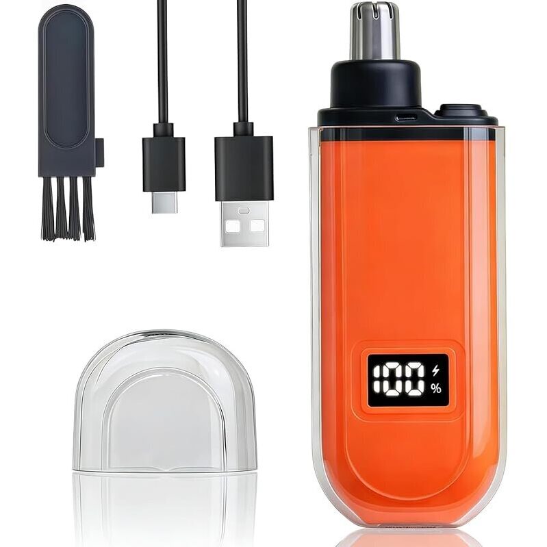 Jerbest USB-Rechargeable Electric Nose Hair Trimmer - Efficient and Quiet