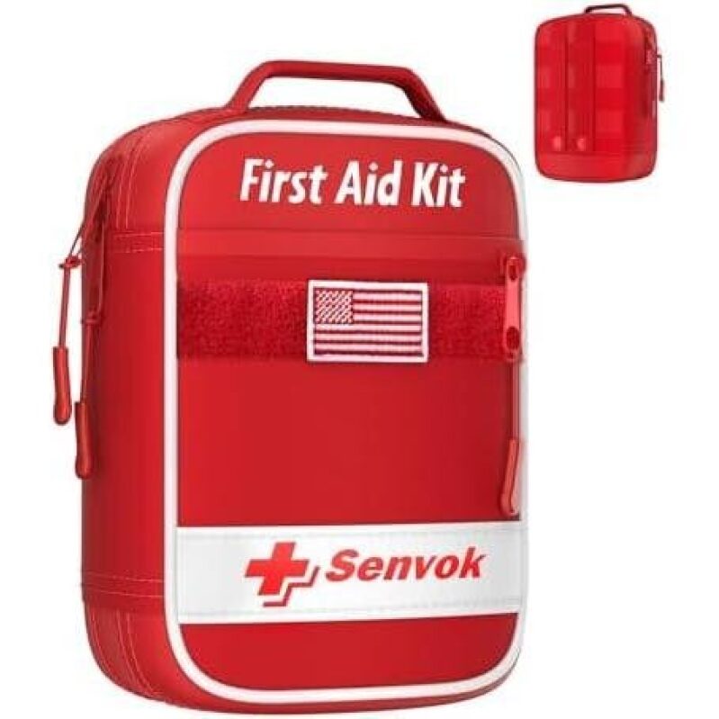 Comprehensive Car and Home First Aid Kit with Wound Closure Kit - 60% OFF
