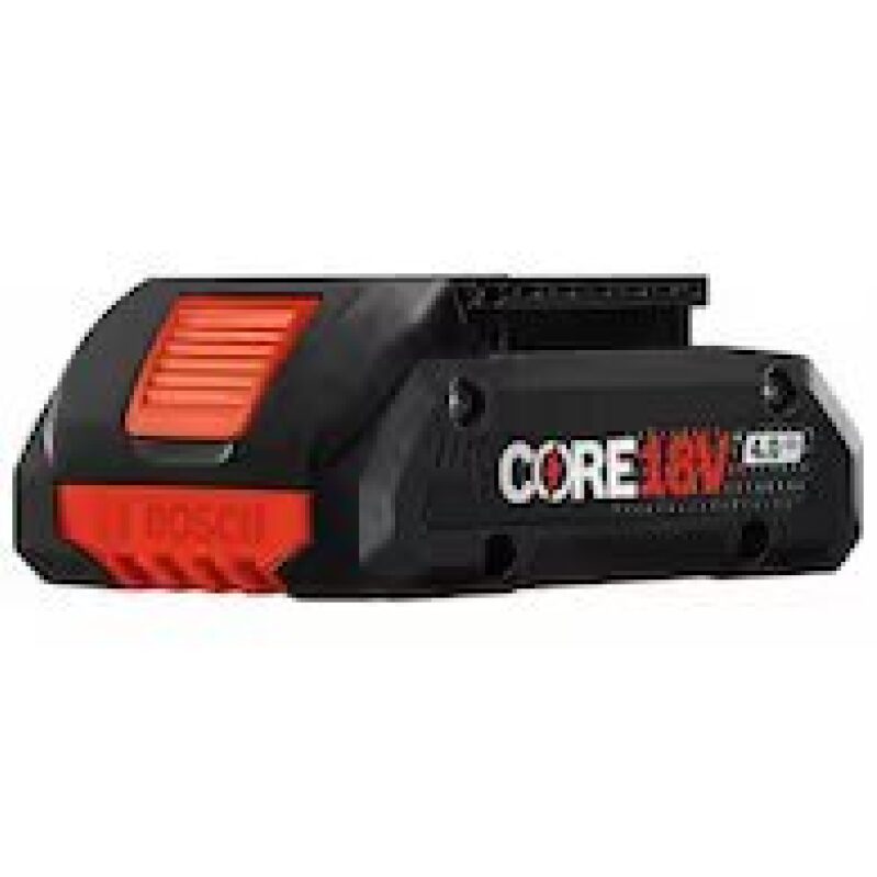 Bosch 18V CORE18V Lithium-Ion 4 Ah Battery - High Power, Low Weight